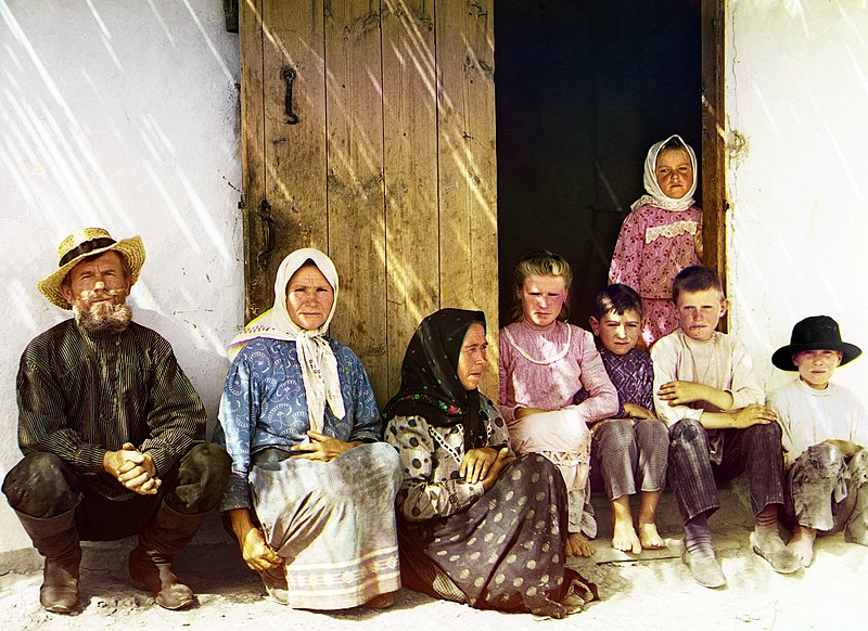 File:Russian settlers, possibly Molokans, in the Mugan steppe of Azerbaijan. Sergei Mikhailovich Prokudin-Gorskii.jpg